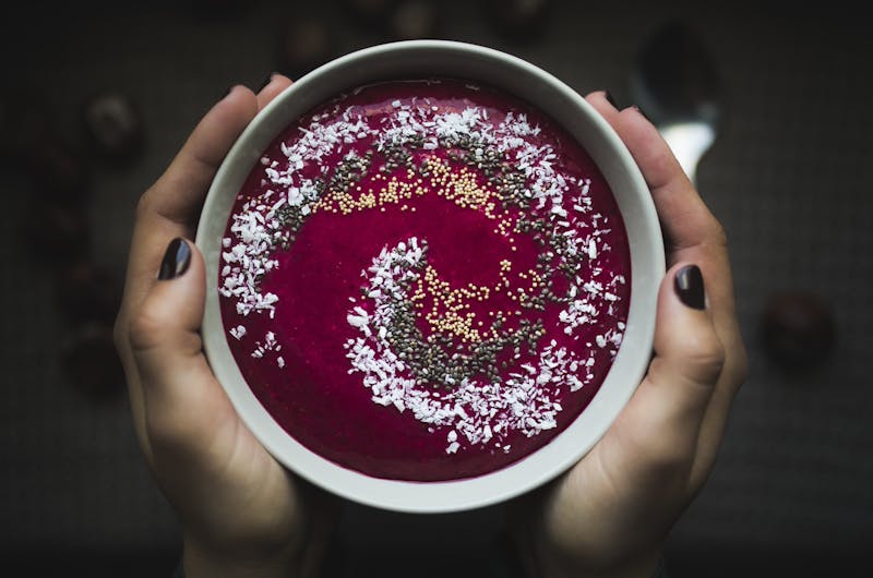 Beetroot Chia Pudding